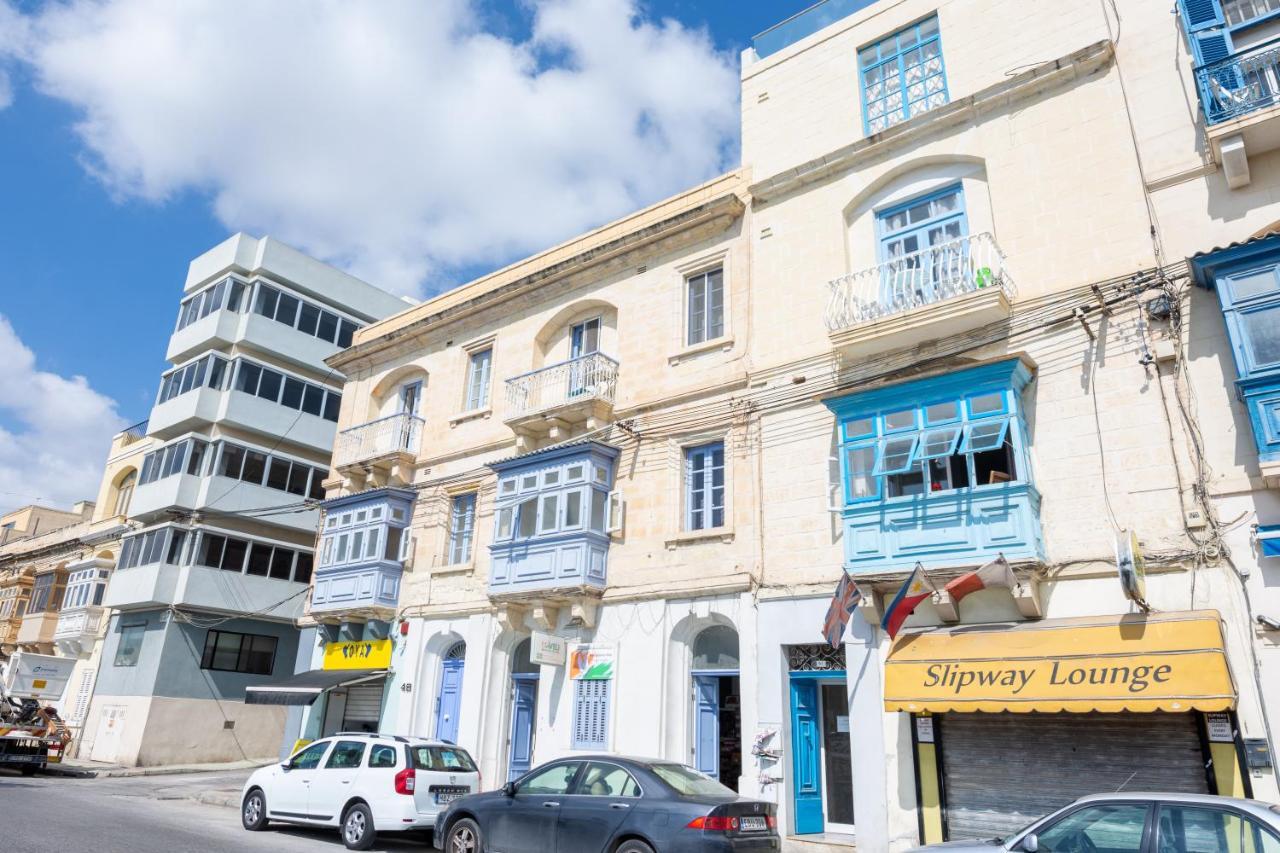 Seafront Apartment Between Valletta And Sliema Msida Kültér fotó